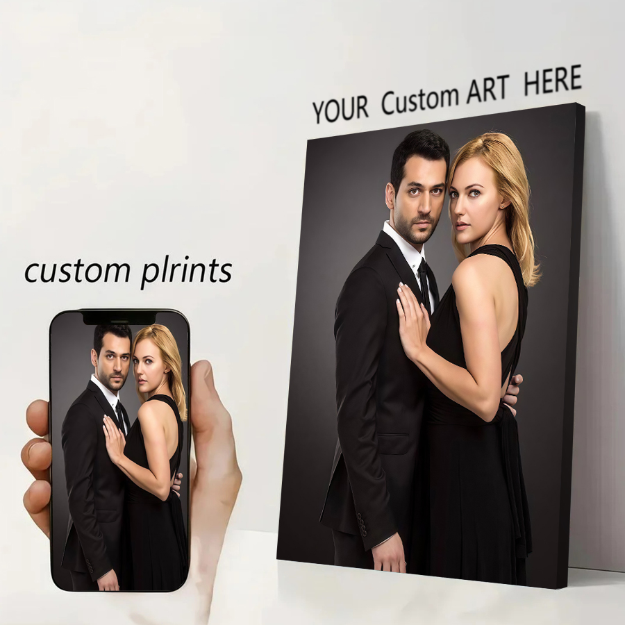 Home Textiles & Decorations - Custom Print Canvas Poster Anime Game