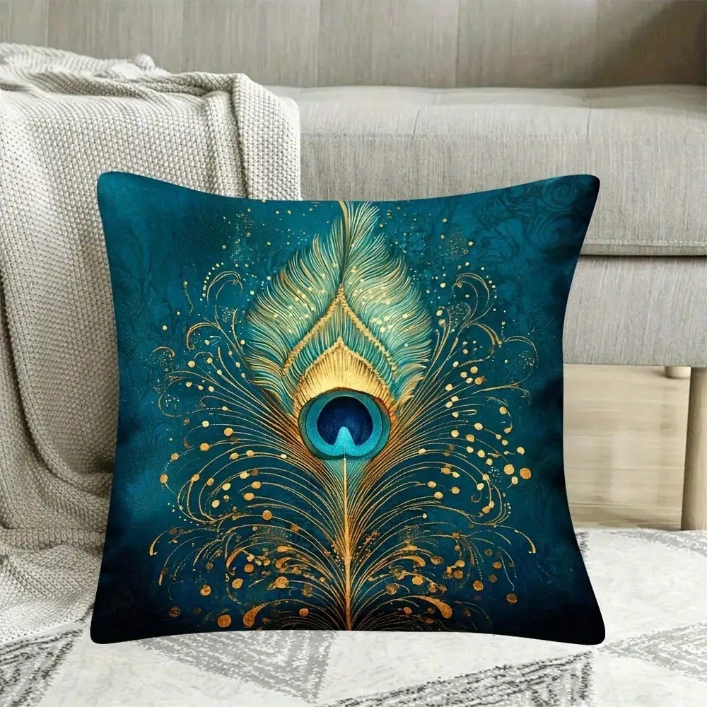 1pc 18x18 Inch Green Turquoise - đánh giá và giá Pillow Insert 18X18