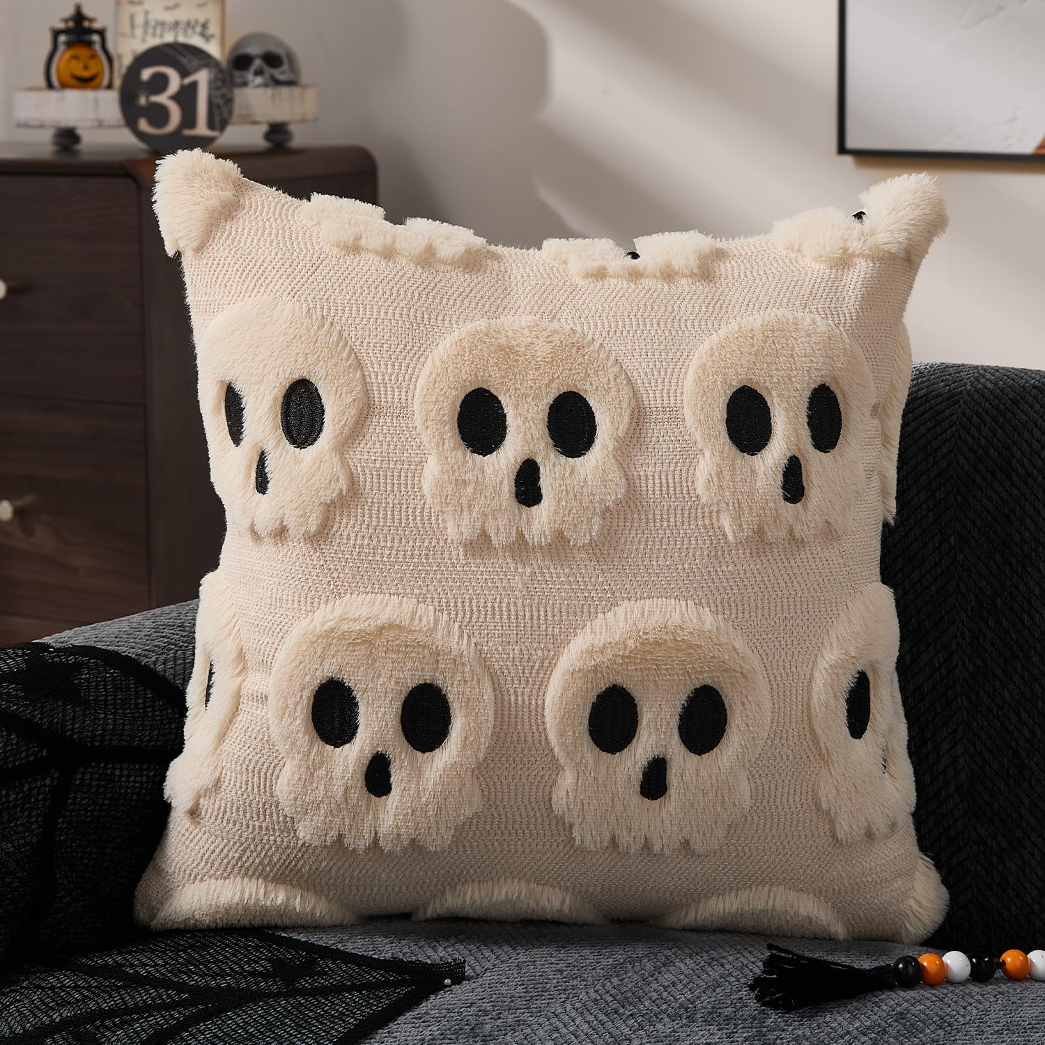 Halloween Pillow Covers 18x18  - đánh giá và giá Pillow Insert 18X18