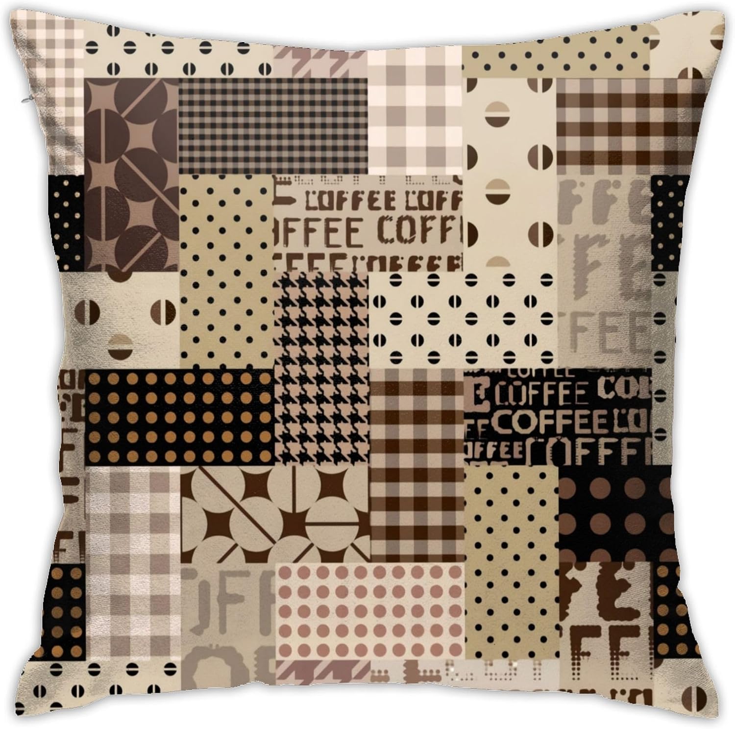 Coffee Time Throw Pillow Cover - đánh giá và giá Pillow Insert 18X18