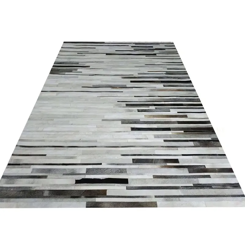 Imported Gray Striped Cowhide  - đánh giá và giá Home Textiles Importers In Usa