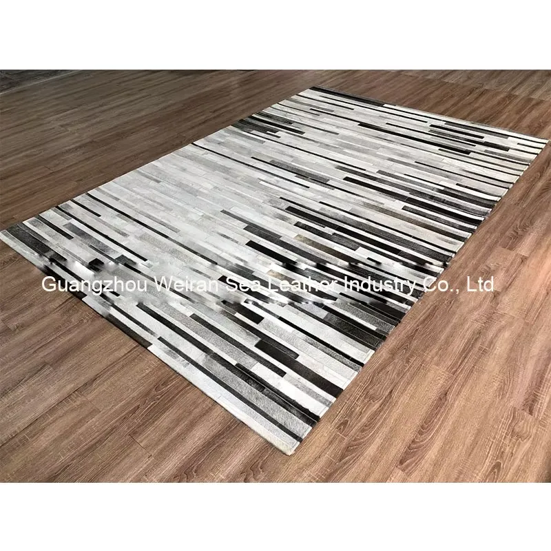 Imported Gray Striped Cowhide  - đánh giá và giá Home Textiles Importers In Usa