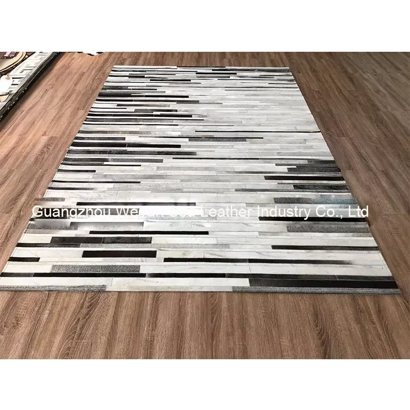 Imported Gray Striped Cowhide  - đánh giá và giá Home Textiles Importers In Usa