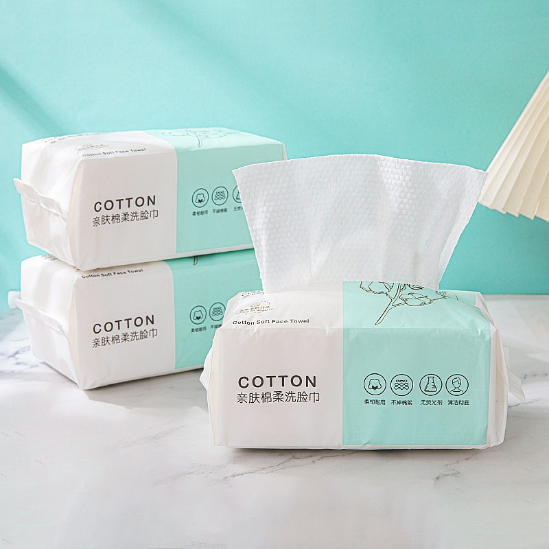 Bơm 100 dày dùng một lần khăn  - đánh giá và giá Home Textiles Face Towel