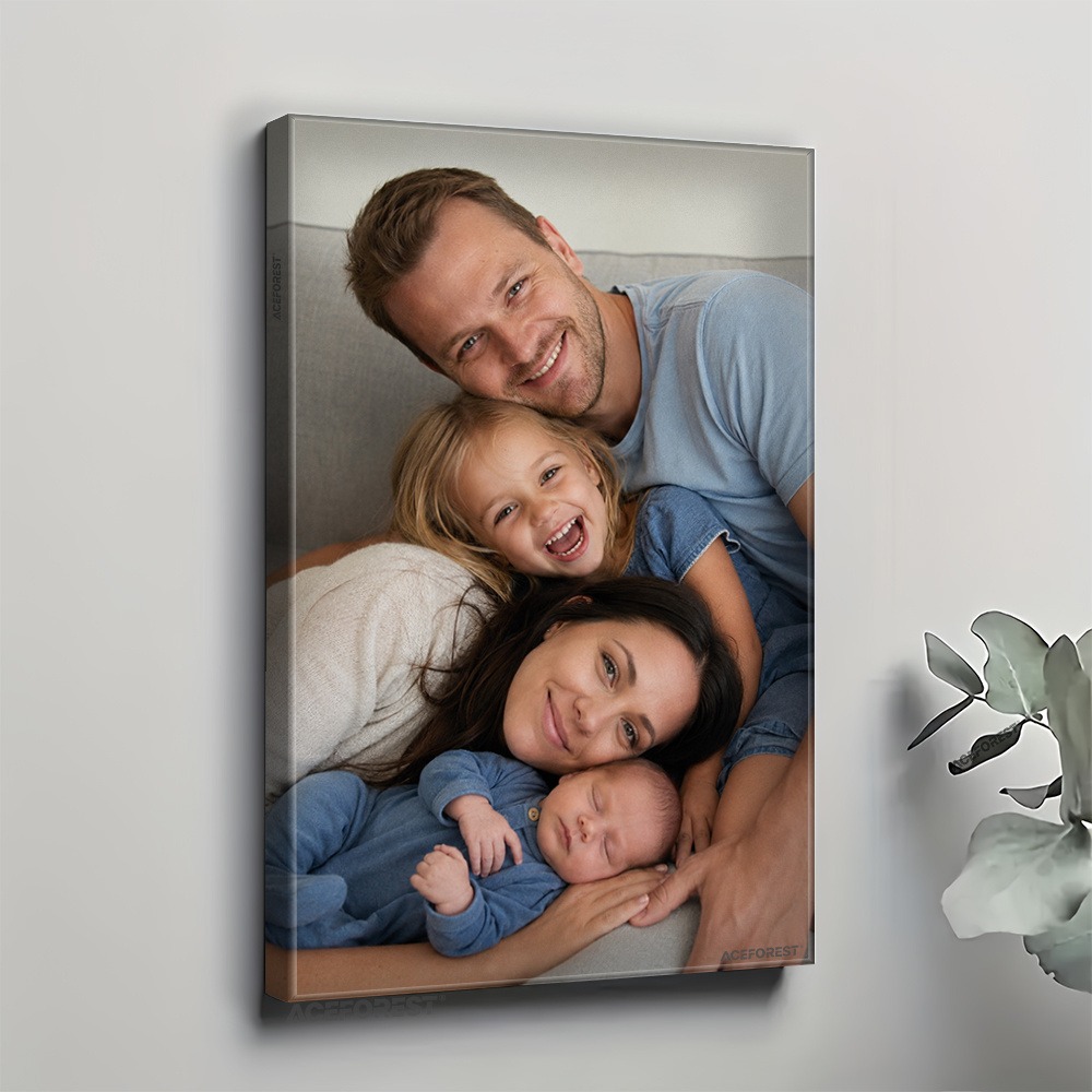2D Personalized Photo Canvas W - đánh giá và giá Home Textiles & Decorations